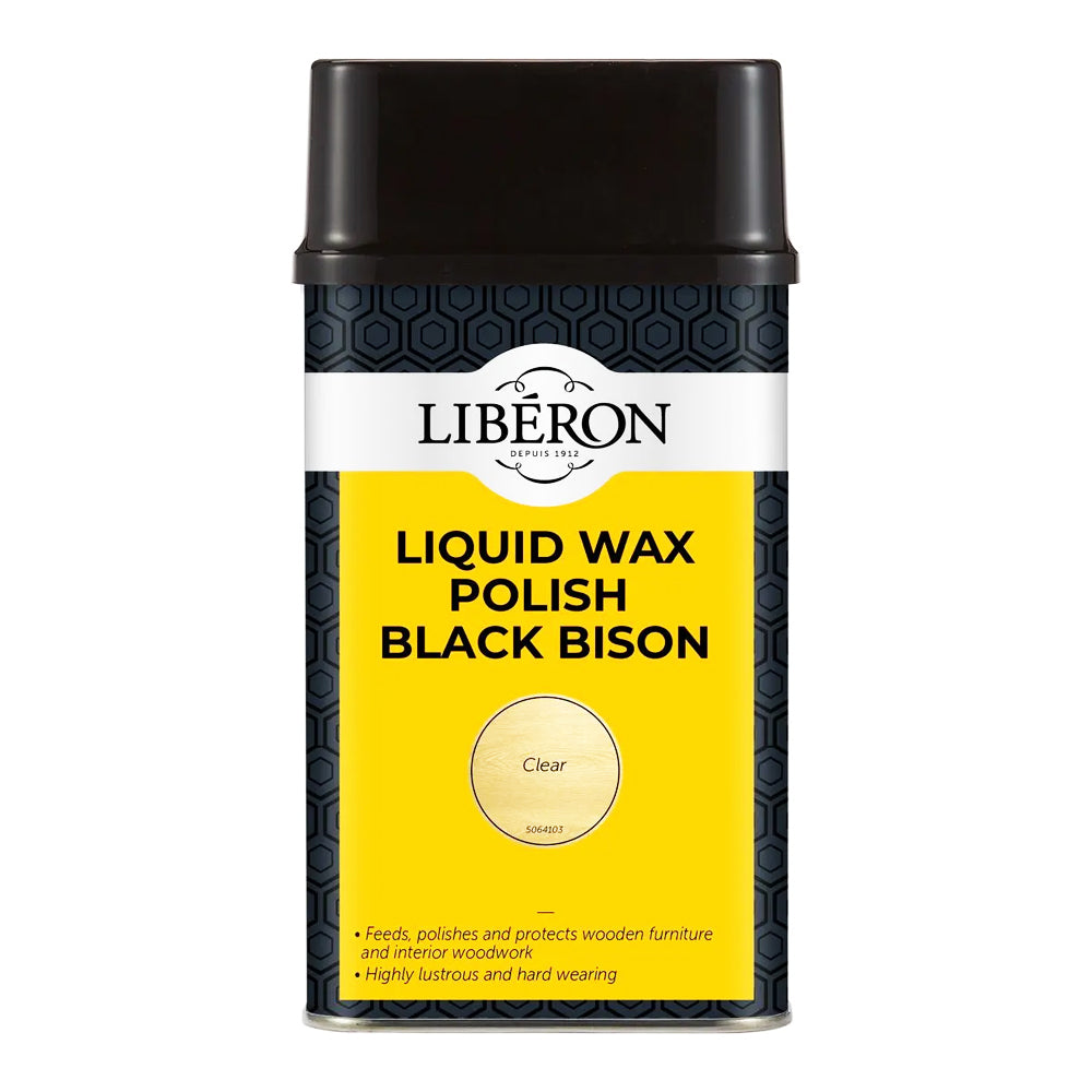 LIBERON BLACK BISON LIQUID WAX POLISH 5L