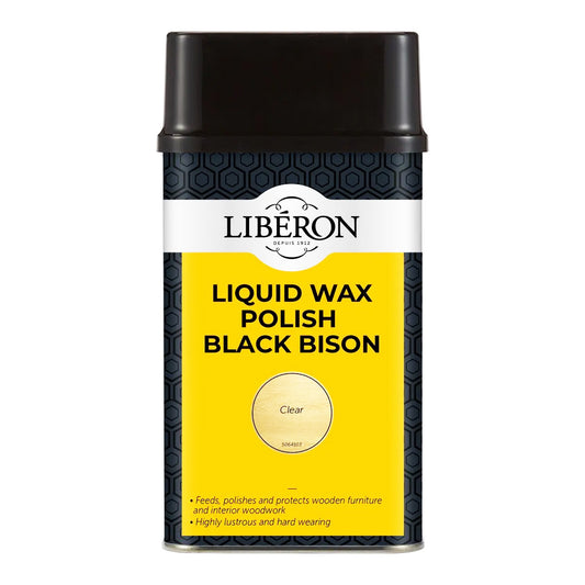LIBERON BLACK BISON LIQUID WAX POLISH 5L
