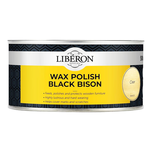 LIBERON BLACK BISON WAX CLEAR 500ML
