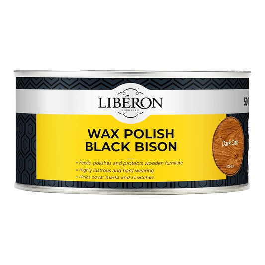 LIBERON BLACK BISON WAX DARK OAK 500ML