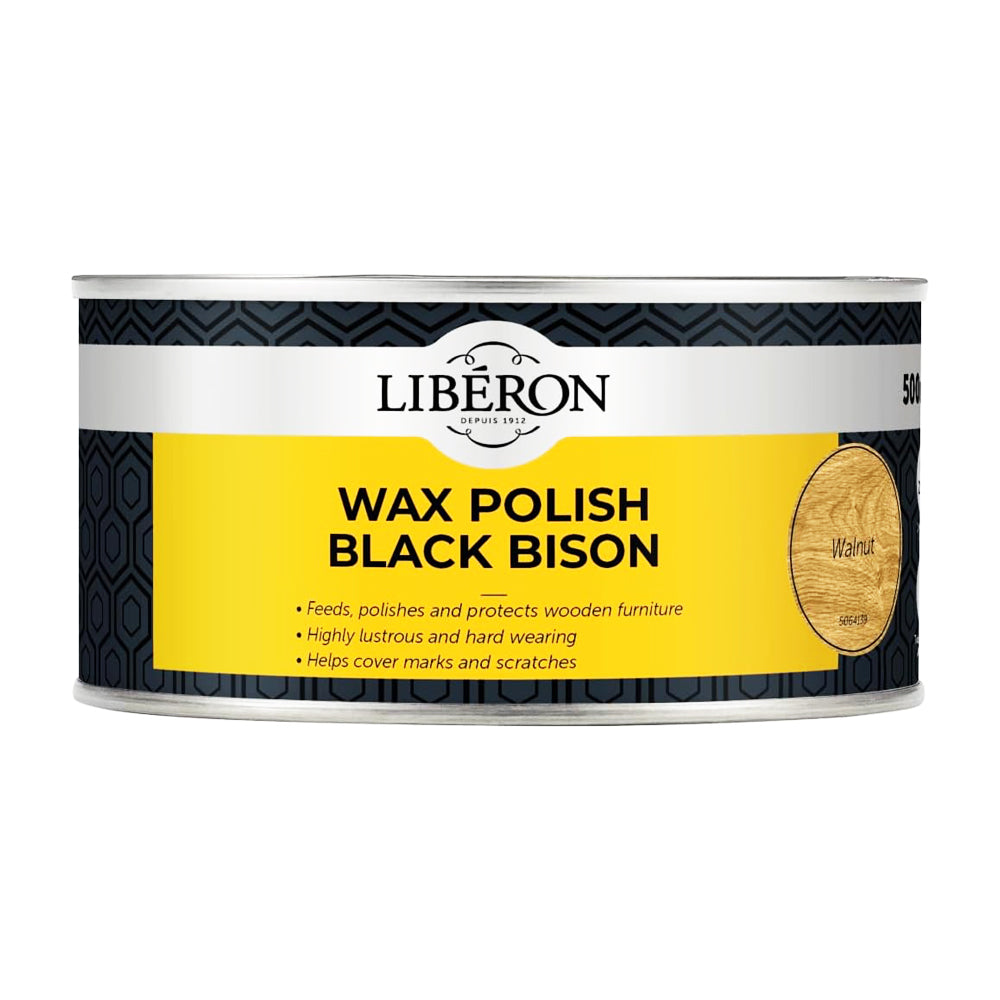 LIBERON BLACK BISON WAX WALNUT 500ML