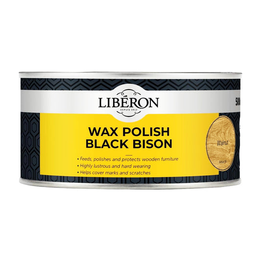 LIBERON BLACK BISON WAX WALNUT 500ML