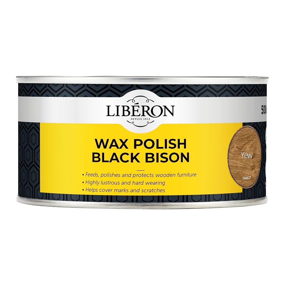 LIBERON BLACK BISON WAX YEW 500ML