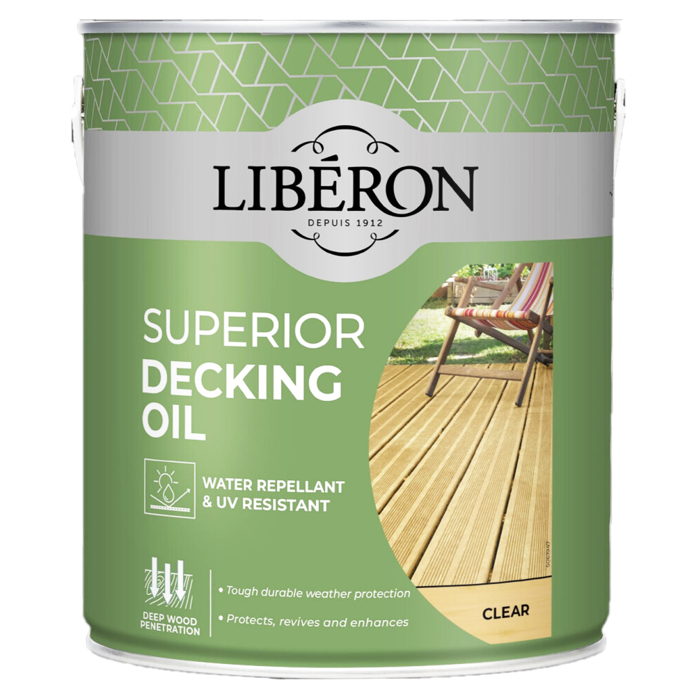 LIBERON DECKING OIL CLEAR 2.5L