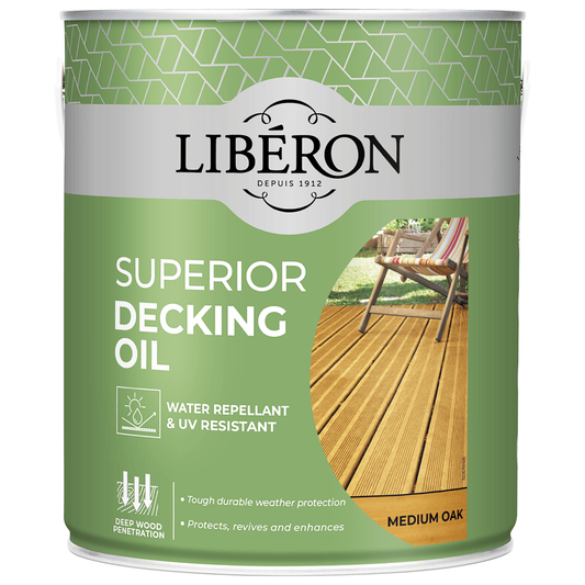 LIBERON DECKING OIL MEDIUM OAK  2.5L