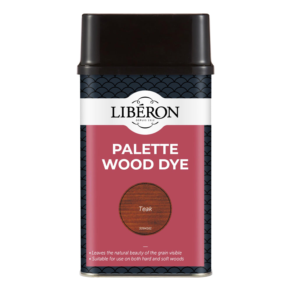 LIBERON PALETTE WOOD DYE TEAK 500ML