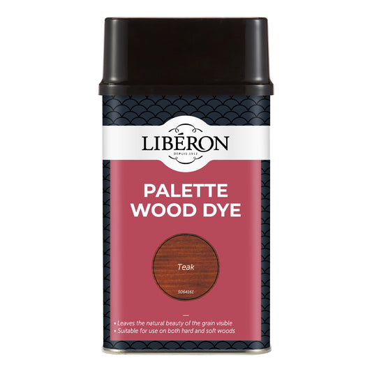 LIBERON PALETTE WOOD DYE TEAK 500ML