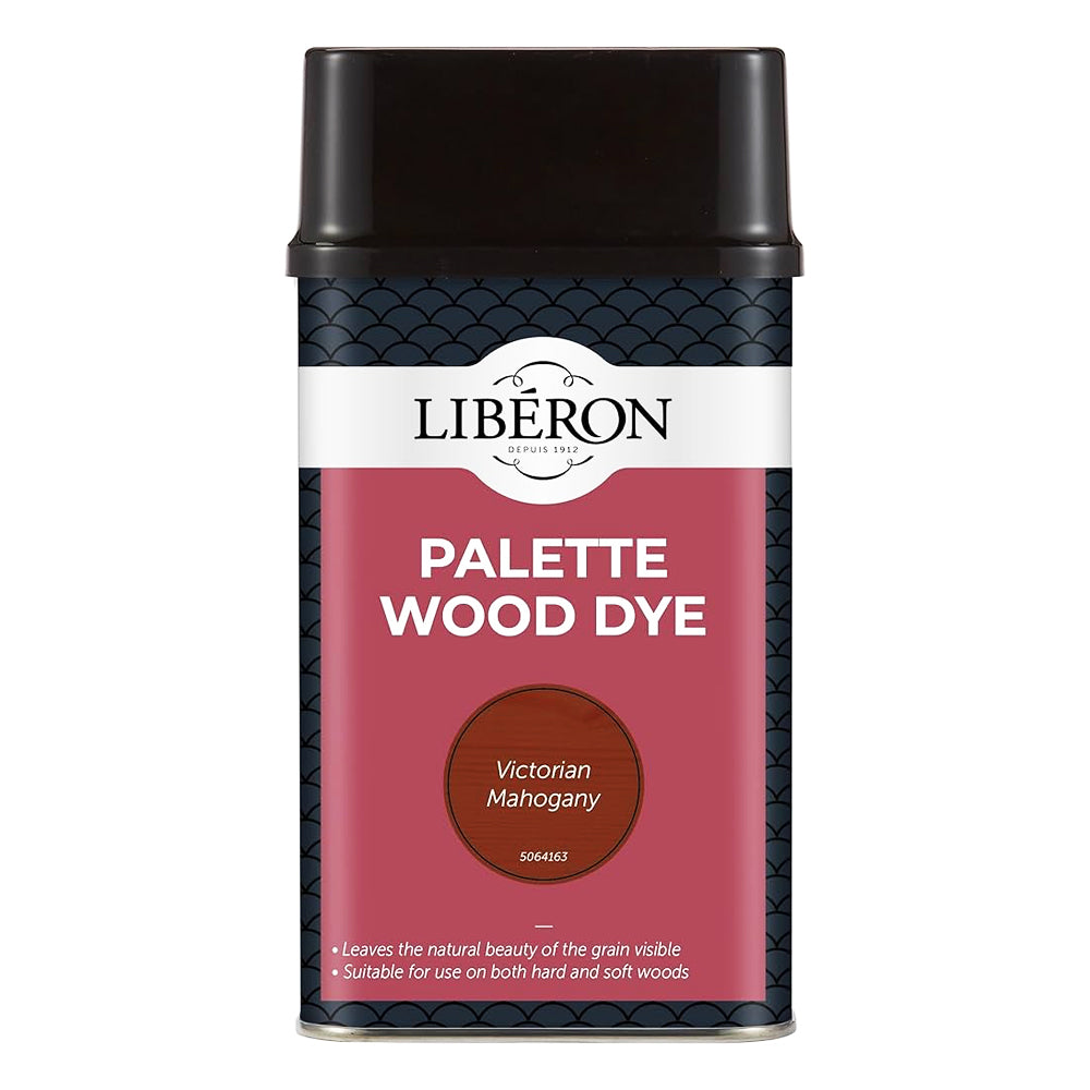 LIBERON PALETTE WOOD DYE VICTORIAN MAHOGANY 500ML