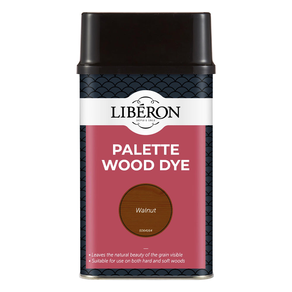 LIBERON PALETTE WOOD DYE WALNUT 500ML
