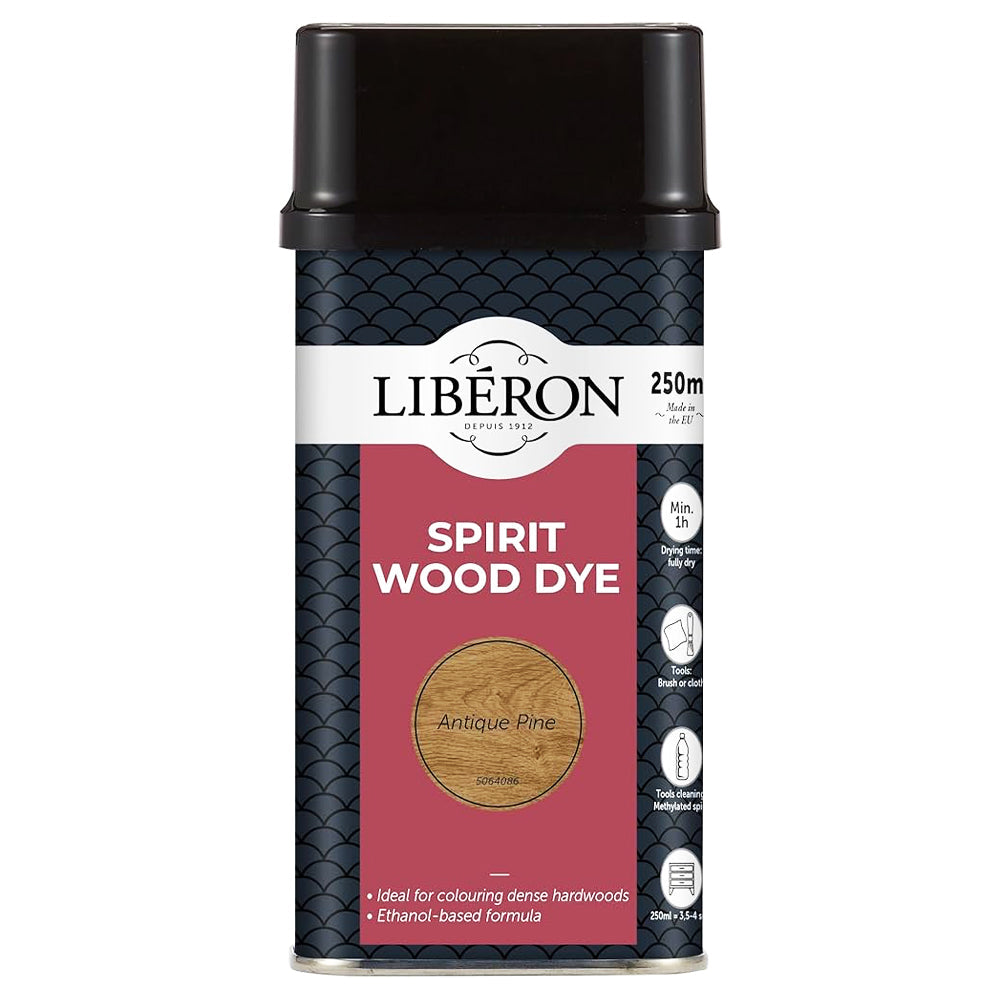 LIBERON SPIRIT WOOD DYE EBONY 1LT