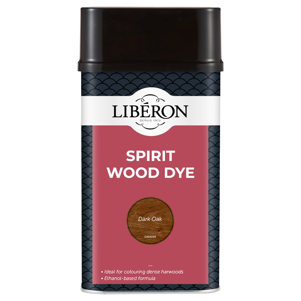 LIBERON SPIRIT WOOD DYE DARK OAK 1LT