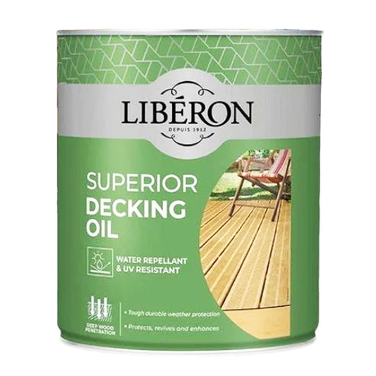 LIBERON SUPERIOR DECKING OIL TEAK 5L