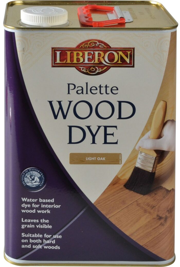 LIBERON SPIRIT WOOD DYE LIGHT OAK 5L