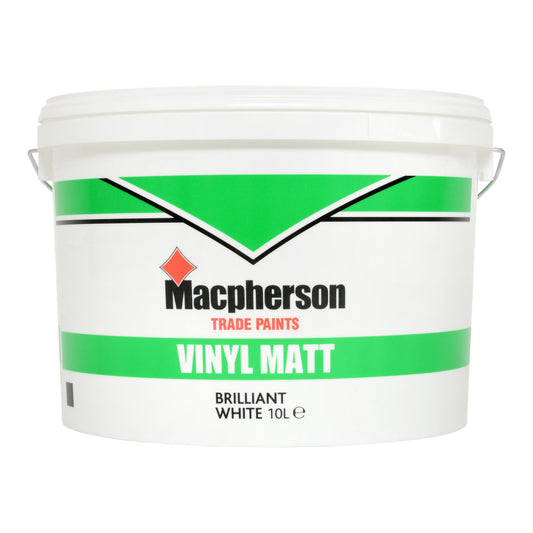 MACPHERSON VINYL MATT BRILLIANT WHITE 10L