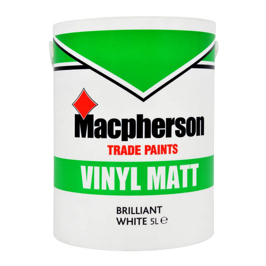 MACPHERSON VINYL MATT BRILLIANT WHITE 5L