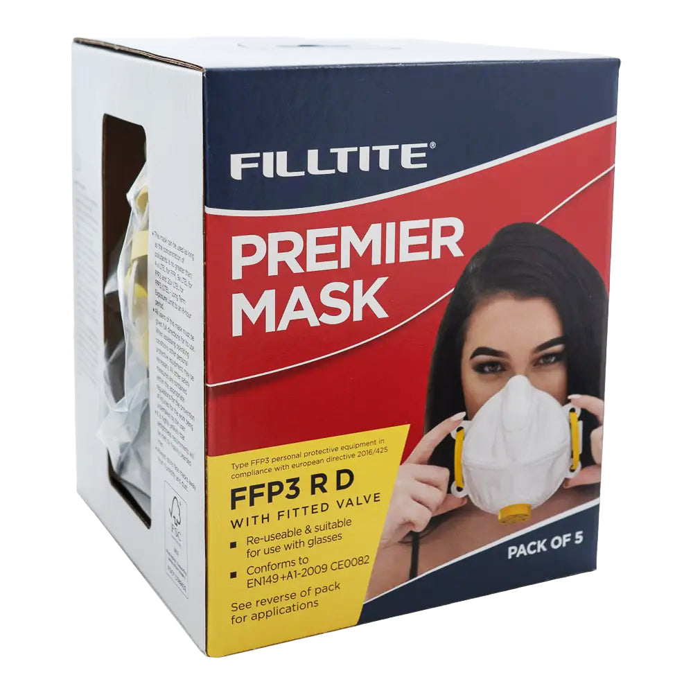 MASK & VALVE FFP3 5-PACK