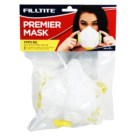 MASK+VALVE FFP3 TWIN