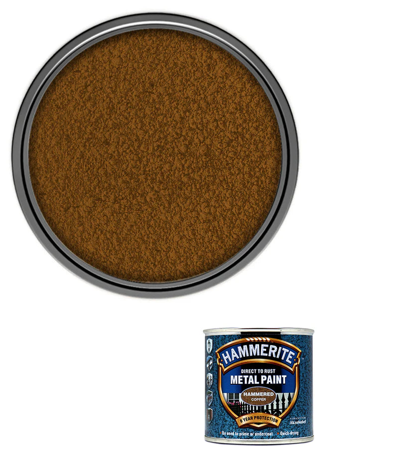 HAMMEREITE HAMMERED DIRECT TO RUST METAL PAINT 250ML
