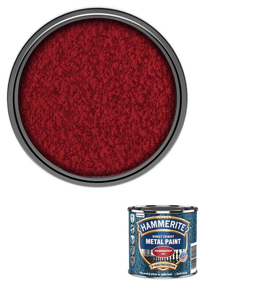 HAMMEREITE HAMMERED DIRECT TO RUST METAL PAINT 250ML