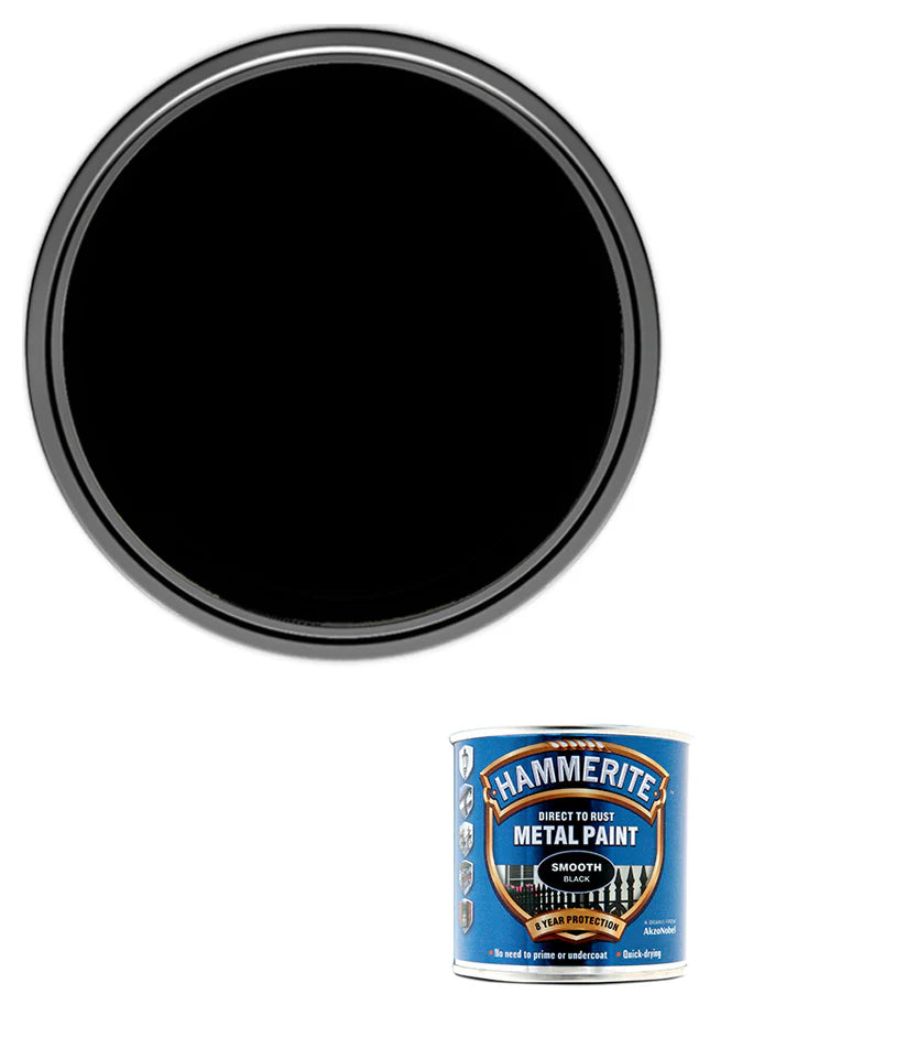 HAMMERITE SMOOTH DIRECT TO RUST METAL PAINT 250ML