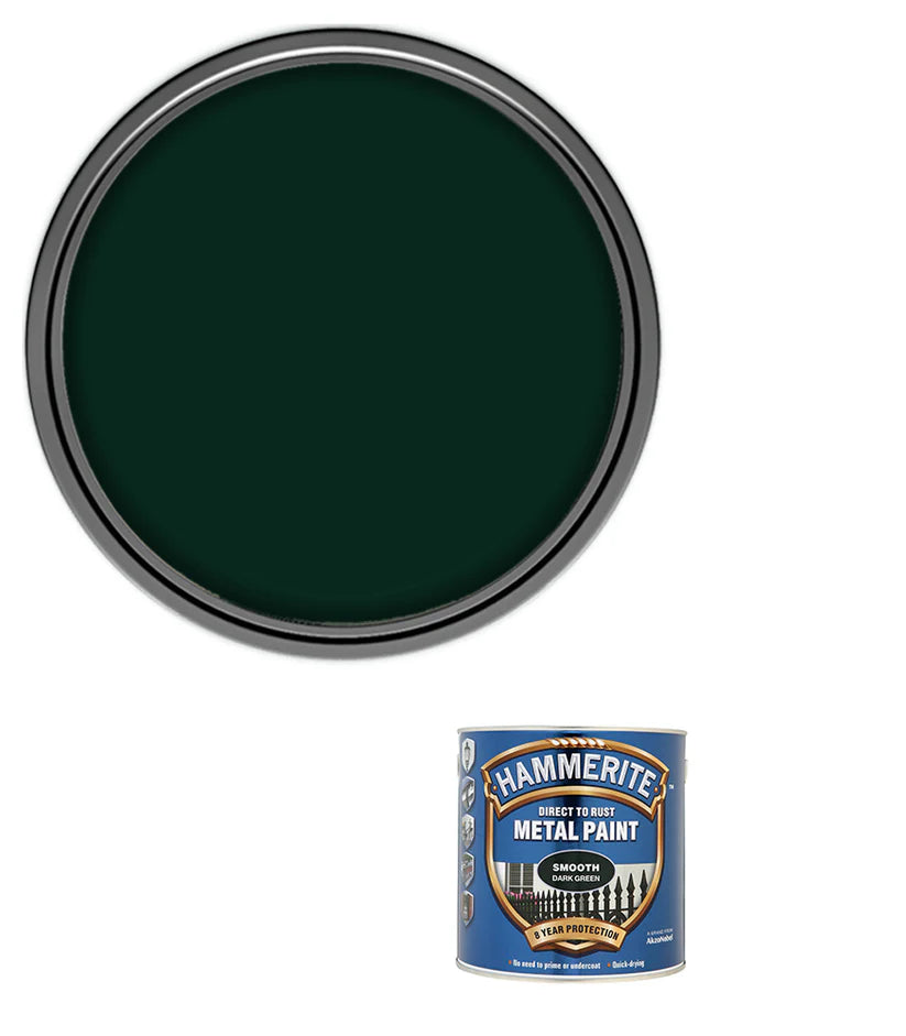 HAMMERITE SMOOTH DIRECT TO RUST METAL PAINT 250ML