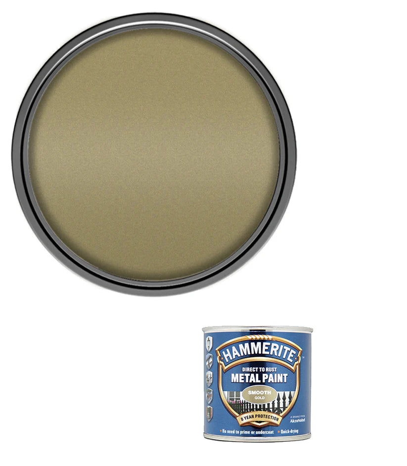 HAMMERITE SMOOTH DIRECT TO RUST METAL PAINT 250ML