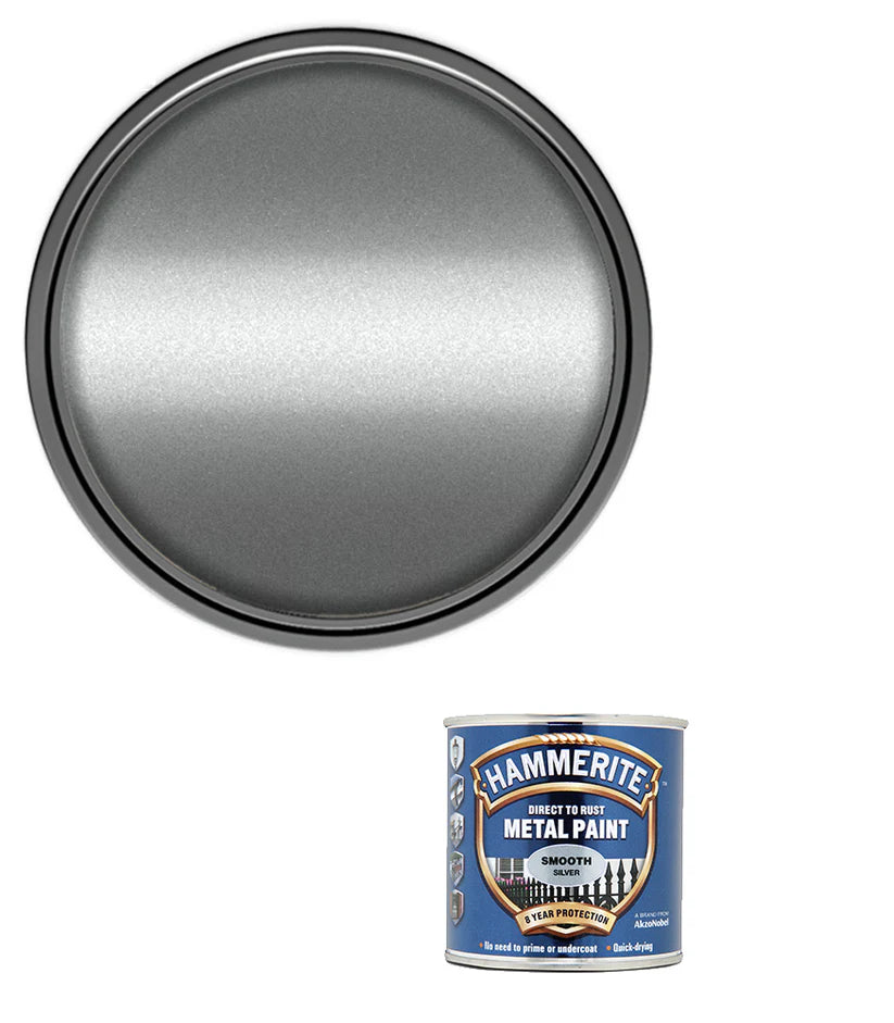 HAMMERITE SMOOTH DIRECT TO RUST METAL PAINT 250ML