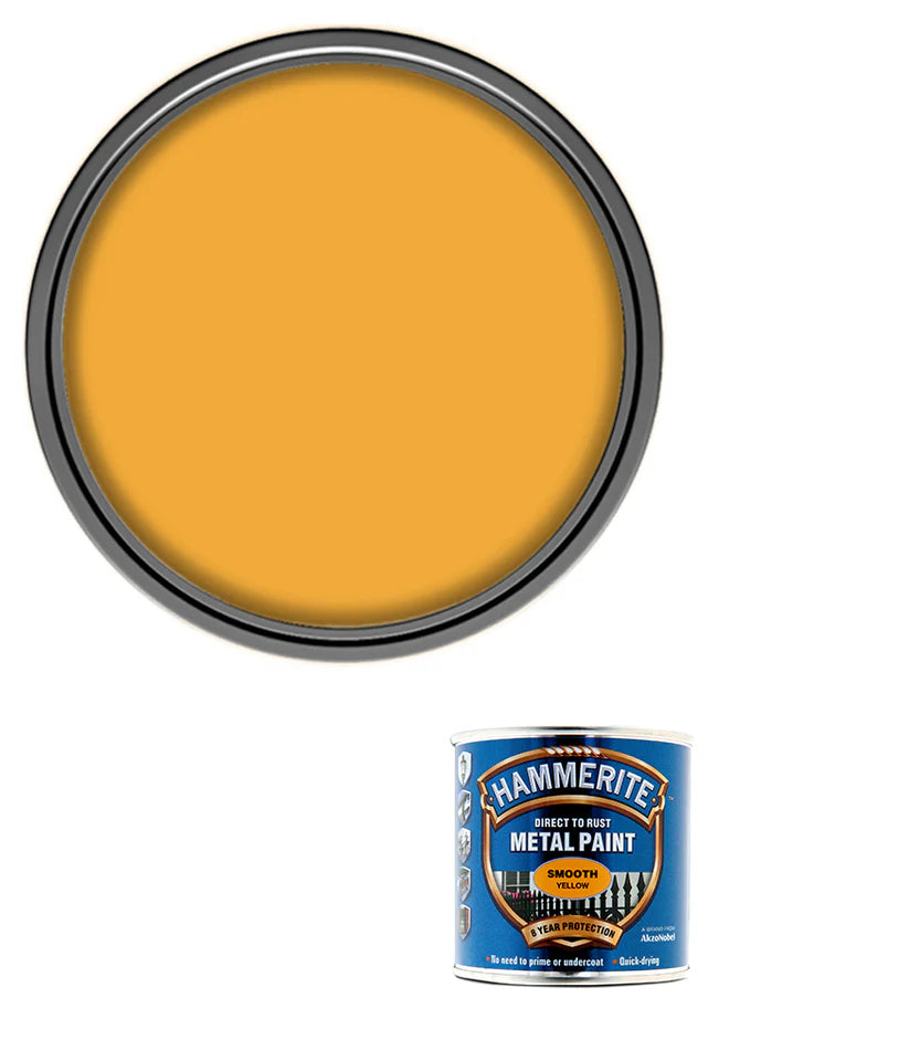 HAMMERITE SMOOTH DIRECT TO RUST METAL PAINT 250ML