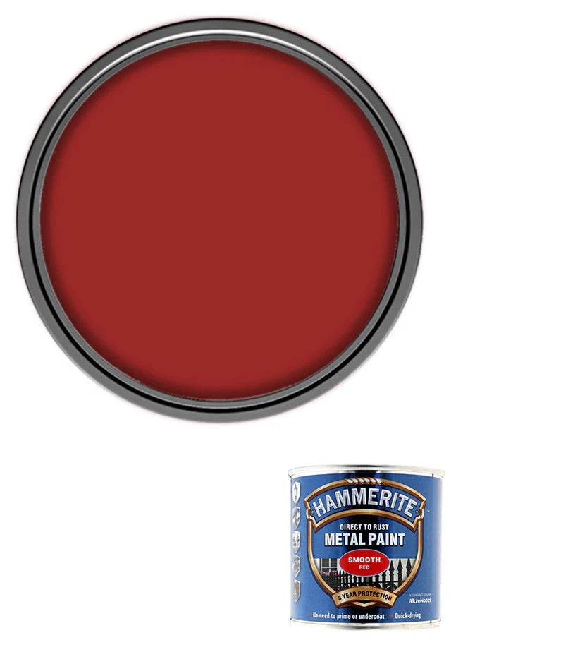 HAMMERITE SMOOTH DIRECT TO RUST METAL PAINT 250ML