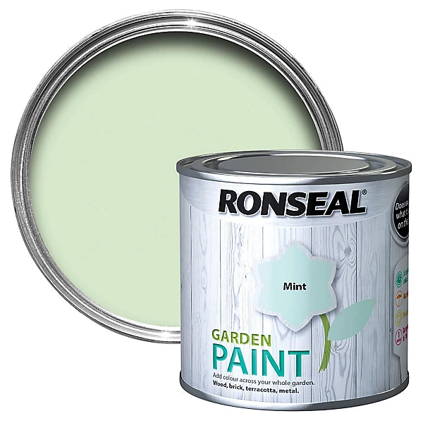 RONSEAL GARDEN PAINT - MINT 250ML