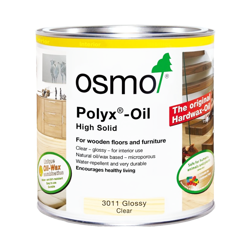 OSMO POLYX OIL GLOSS 3011 CLEAR 750ML