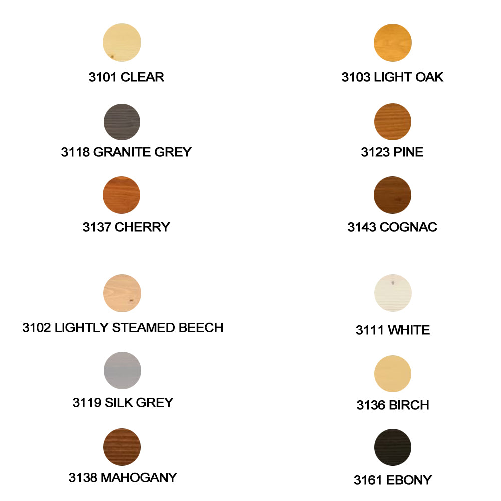 OSMO WOOD WAX 3161 EBONY 375ML