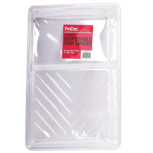 PACK OF 5 PLASTIC LINERS FOR 9" TRAYS