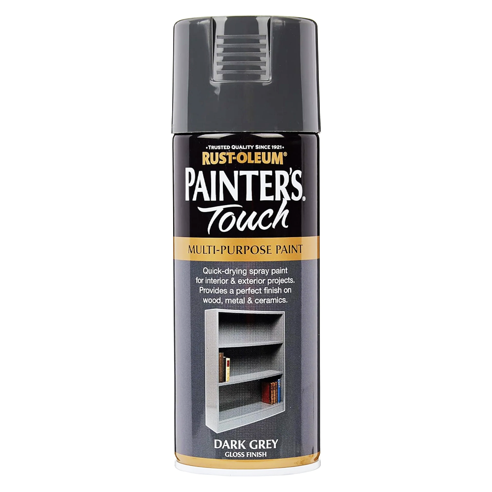 PAINTERS TOUCH GLOSS DARK GREY 400ML