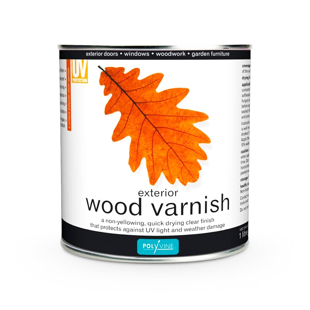POLYVINE EXTERIOR WOOD VARNISH SATIN 4L