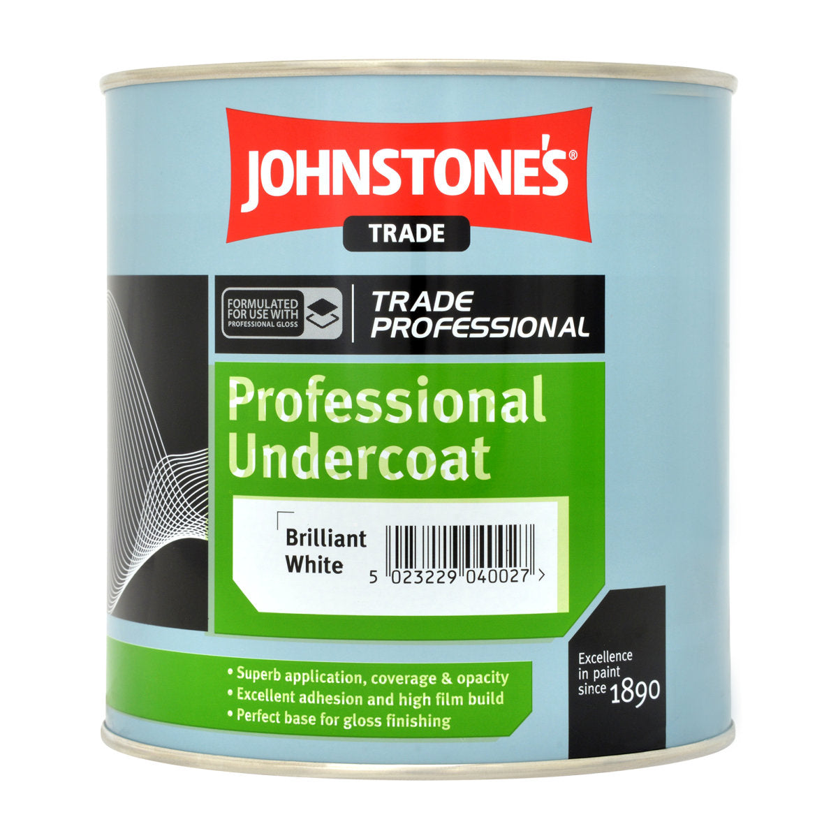 JOHNSTONE'S PROFESSIONAL U/C BRILLIANT WHITE 1L