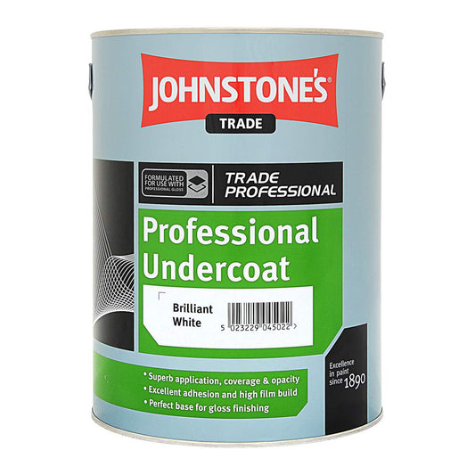 JOHNSTONE'S PROFESSIONAL U/C BRILLIANT WHITE 5L