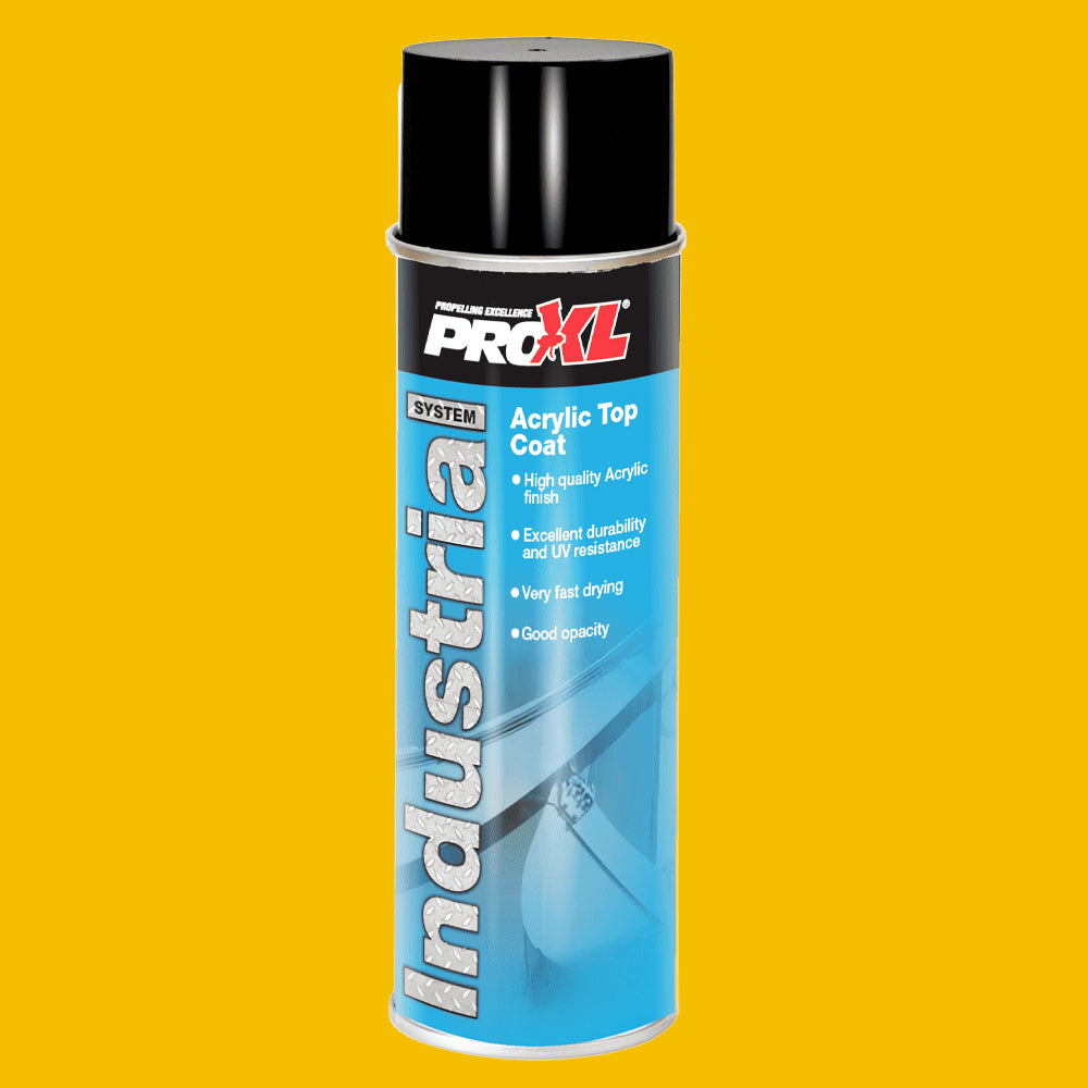PROXL IND ACRYLIC TOPCOAT AERO RAL1023 TRAFFIC YELLOW 500ML