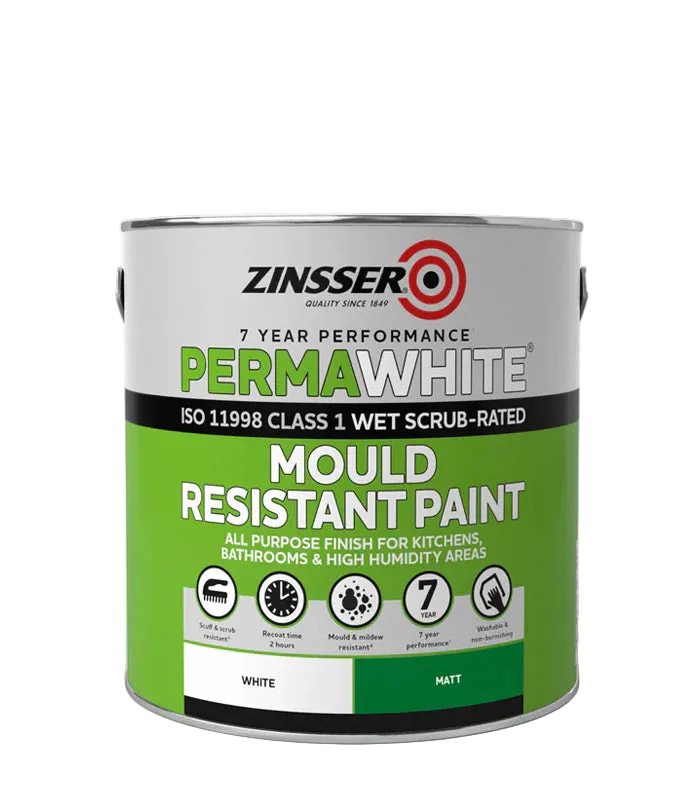 ZINSSER PERMAWHITE® MATT WHITE 2.5L