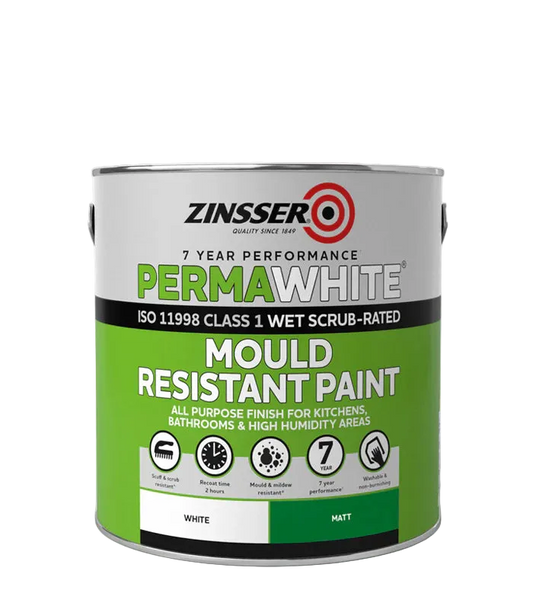 ZINSSER PERMAWHITE® MATT WHITE 2.5L