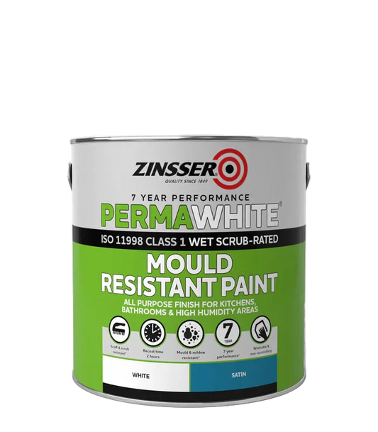 ZINSSER PERMAWHITE® SATIN WHITE 2.5L