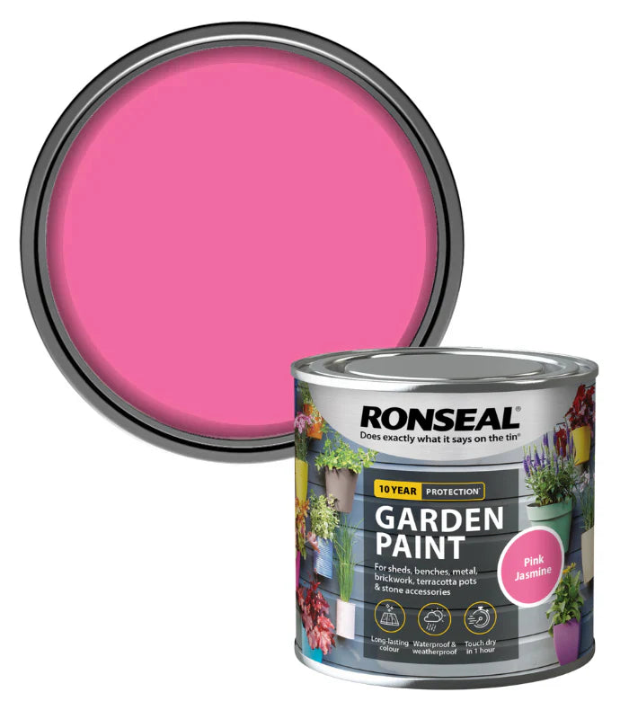 RONSEAL GARDEN PAINT - PINK JASMINE 250ML