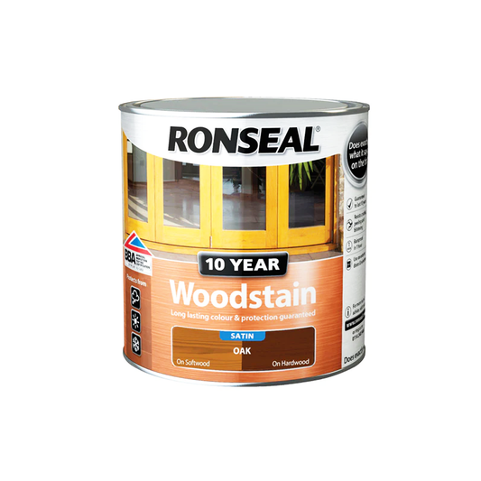 RONSEAL 10 YEAR WOODSTAIN OAK 2.5LT
