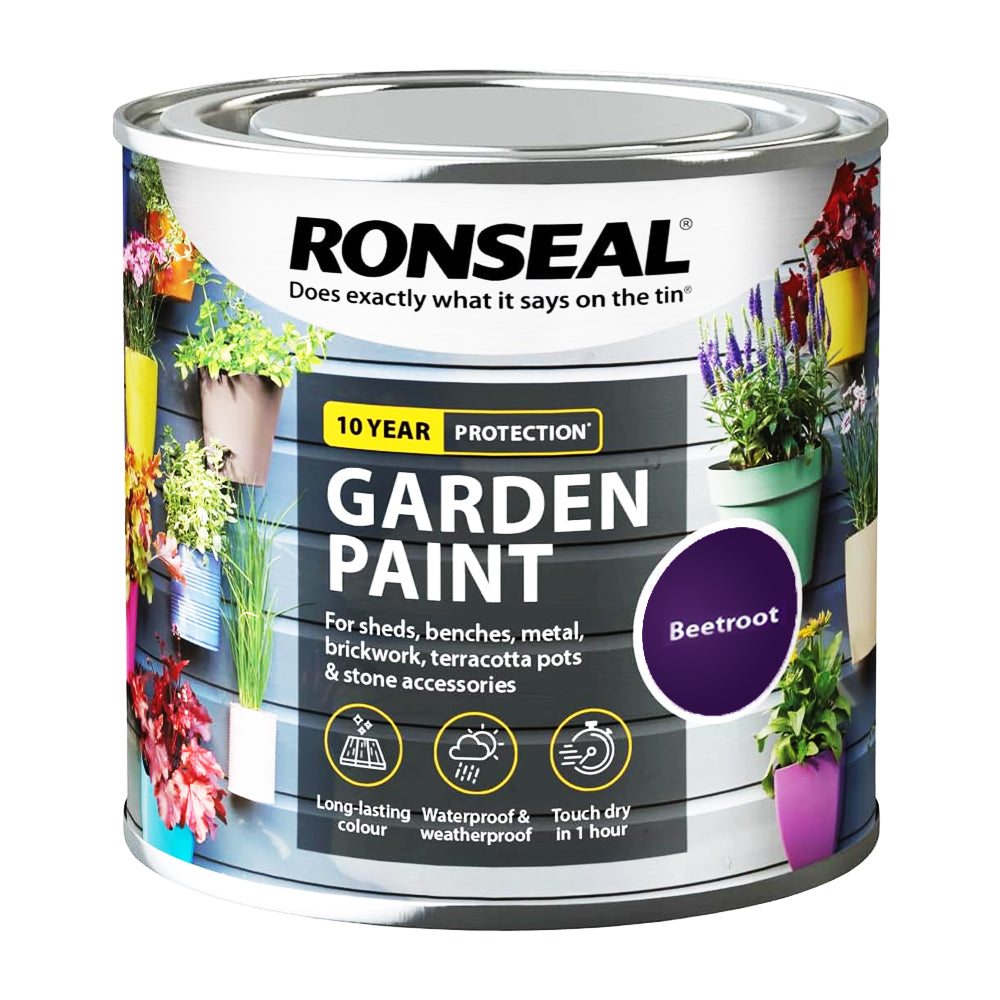 RONSEAL GARDEN PAINT BEETROOT 2.5L