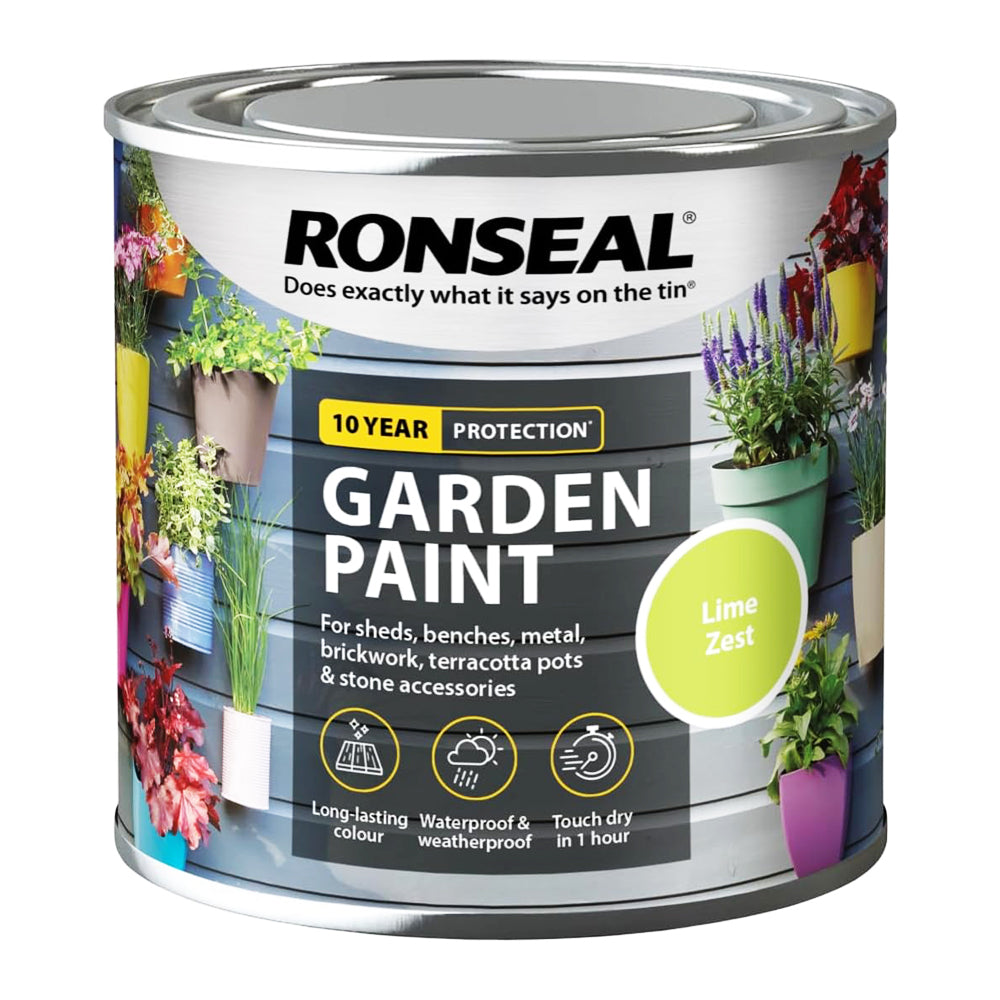 RONSEAL GARDEN PAINT LIME ZEST 250ML