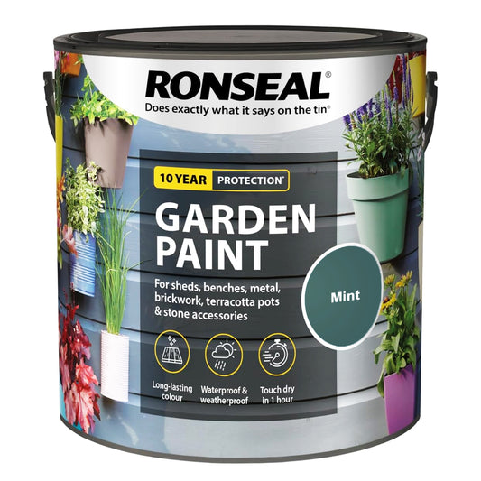 RONSEAL GARDEN PAINT MINT 250ML