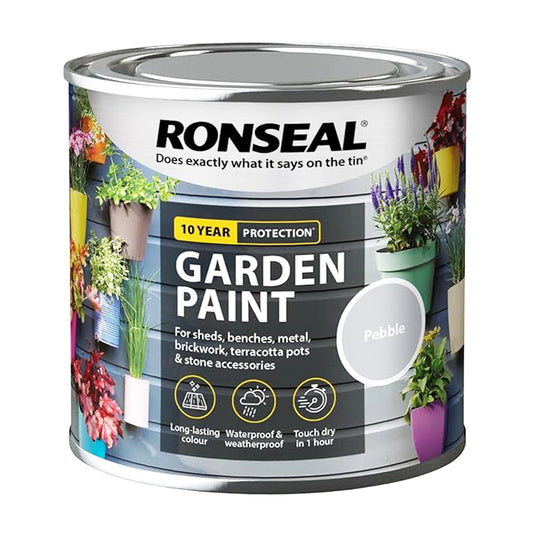 RONSEAL GARDEN PAINT PEBBLE 250ML