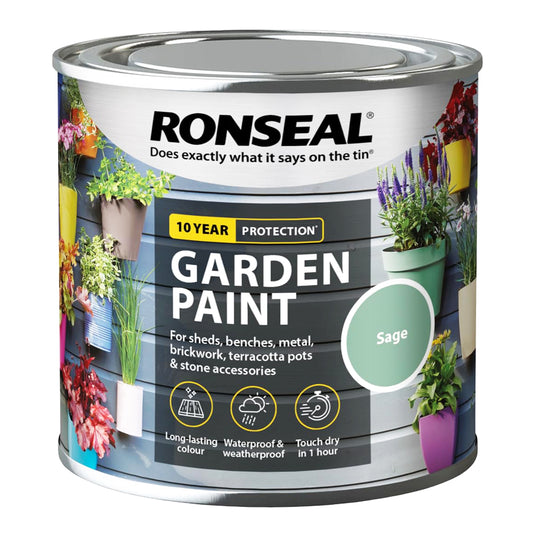 RONSEAL GARDEN PAINT SAGE 250ML