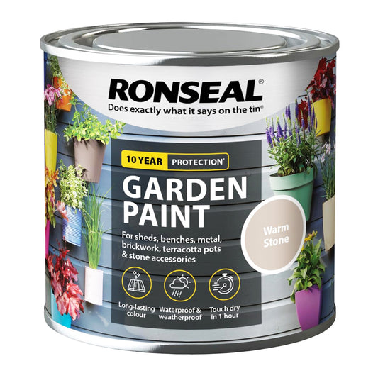 RONSEAL GARDEN PAINT WARM STONE 250ML