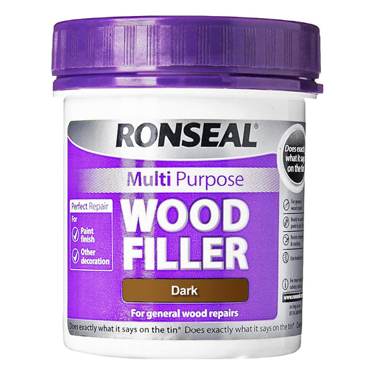 RONSEAL MULTI PURPOSE WOOD FILLER DARK 465G